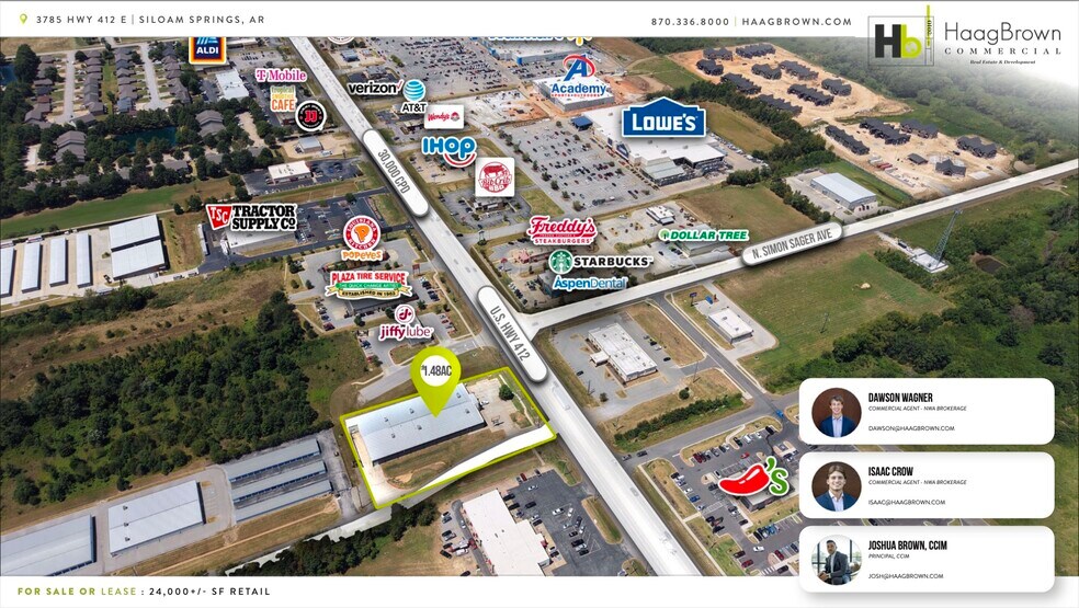 3785 Hwy 412, Siloam Springs, AR for lease - Building Photo - Image 3 of 5