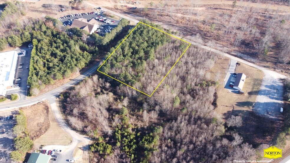 VFW Road and Market Centre Drive, Cornelia, GA for sale - Aerial - Image 1 of 6
