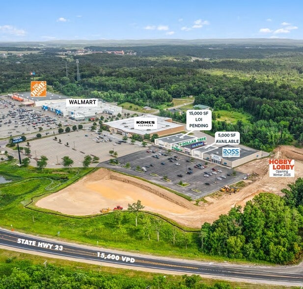 121 Commerce St, Wisconsin Dells, WI for lease - Aerial - Image 2 of 4