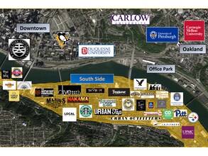 2012 E Carson St, Pittsburgh, PA - AERIAL map view - Image1