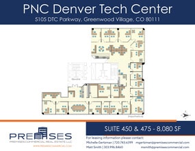 5105 Dtc Pky, Greenwood Village, CO à louer Plan d’étage- Image 2 de 2