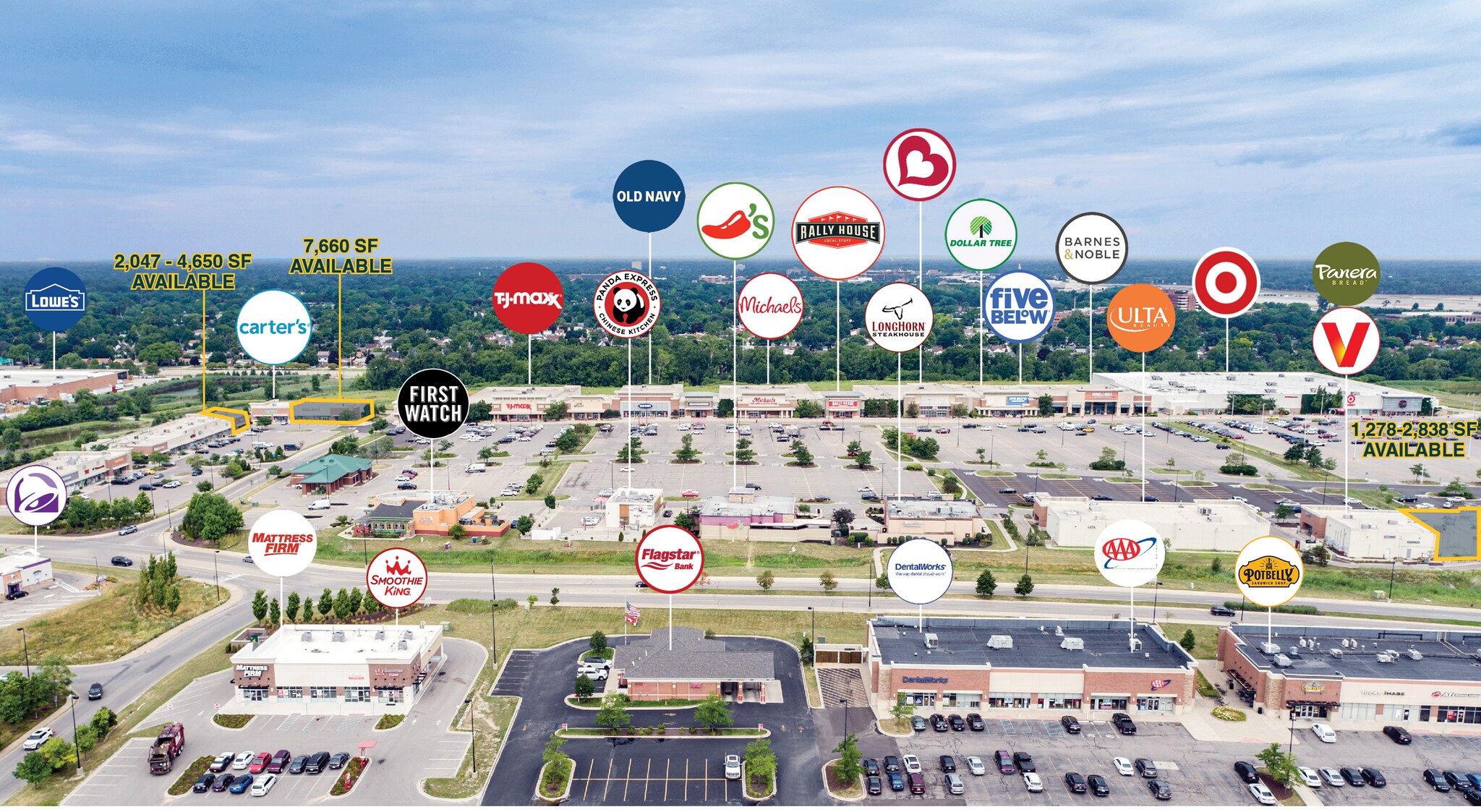 3100-3300 Fairlane Dr, Allen Park, MI for lease Building Photo- Image 1 of 3