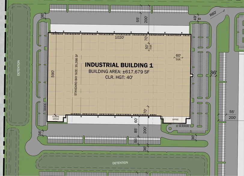 5210 Air Base Rd, Groveport, OH for lease - Site Plan - Image 2 of 2
