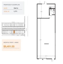 7059-7077 1/2 Vineland Ave, North Hollywood, CA for lease Floor Plan- Image 1 of 1
