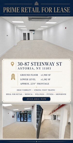 30-87 Steinway St, Astoria, NY for lease - Building Photo - Image 2 of 7