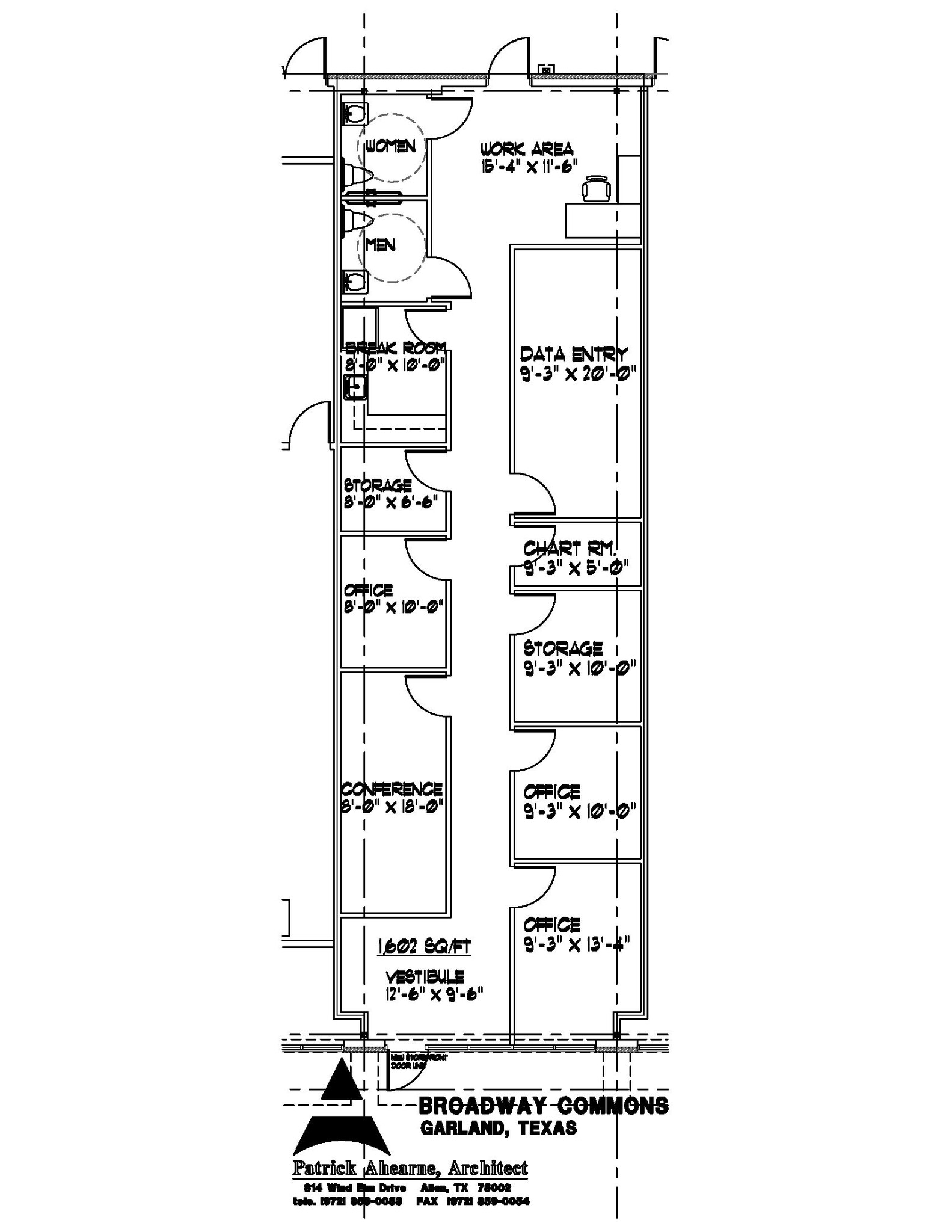 551 Broadway Commons, Garland, TX à louer Plan d  tage- Image 1 de 1