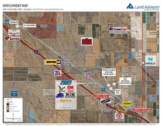 Plus de détails pour NEC I-10 & Sunshine Blvd, Eloy, AZ - Terrain à vendre