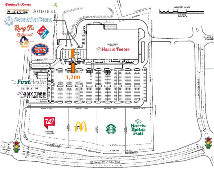 150-350 Ivey Ln, Pinehurst, NC for lease - Site Plan - Image 2 of 2