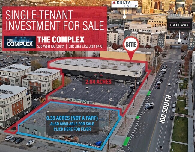 More details for 536 W 100 S, Salt Lake City, UT - Sports & Entertainment for Sale