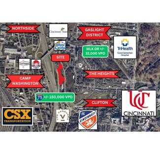 Plus de détails pour 2934 Central Parkway, Cincinnati, OH - Terrain à vendre