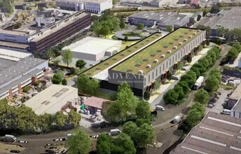 Bobigny - Aérien  Vue de la carte