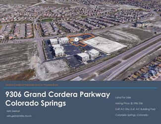 More details for 9376 Grand Cordera Pky, Colorado Springs, CO - Land for Sale