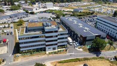 Artigues-près-Bordeaux - Aerial  map view