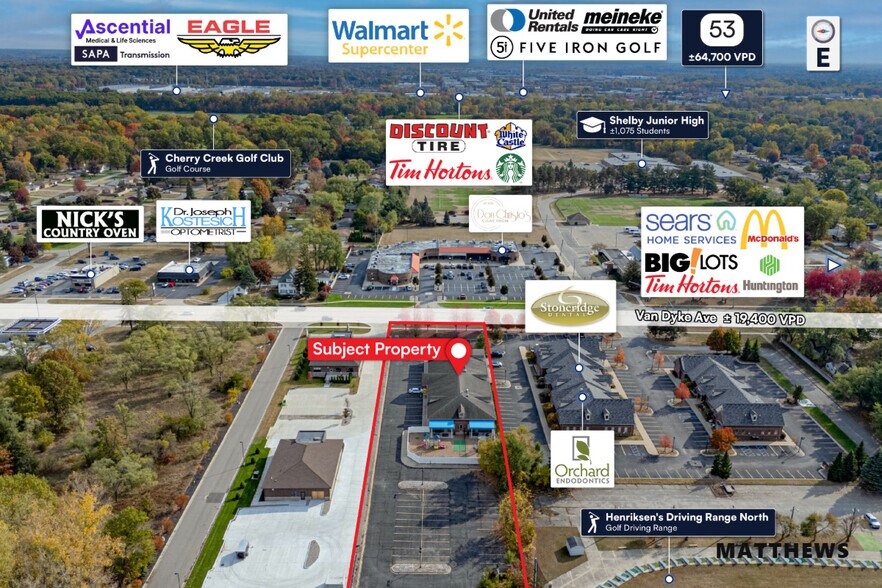 51779 Van Dyke Ave, Shelby Township, MI à vendre - Photo du bâtiment - Image 3 de 3