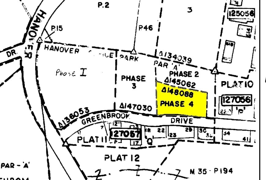 7245-7251 Hanover Pky, Greenbelt, MD for sale - Plat Map - Image 3 of 10