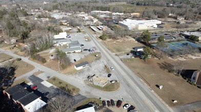 1026 S Broad St, Clinton, SC - Aerial  map view