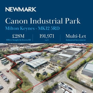 Plus de détails pour Canon Industrial Park – Industriel à vendre, Milton Keynes