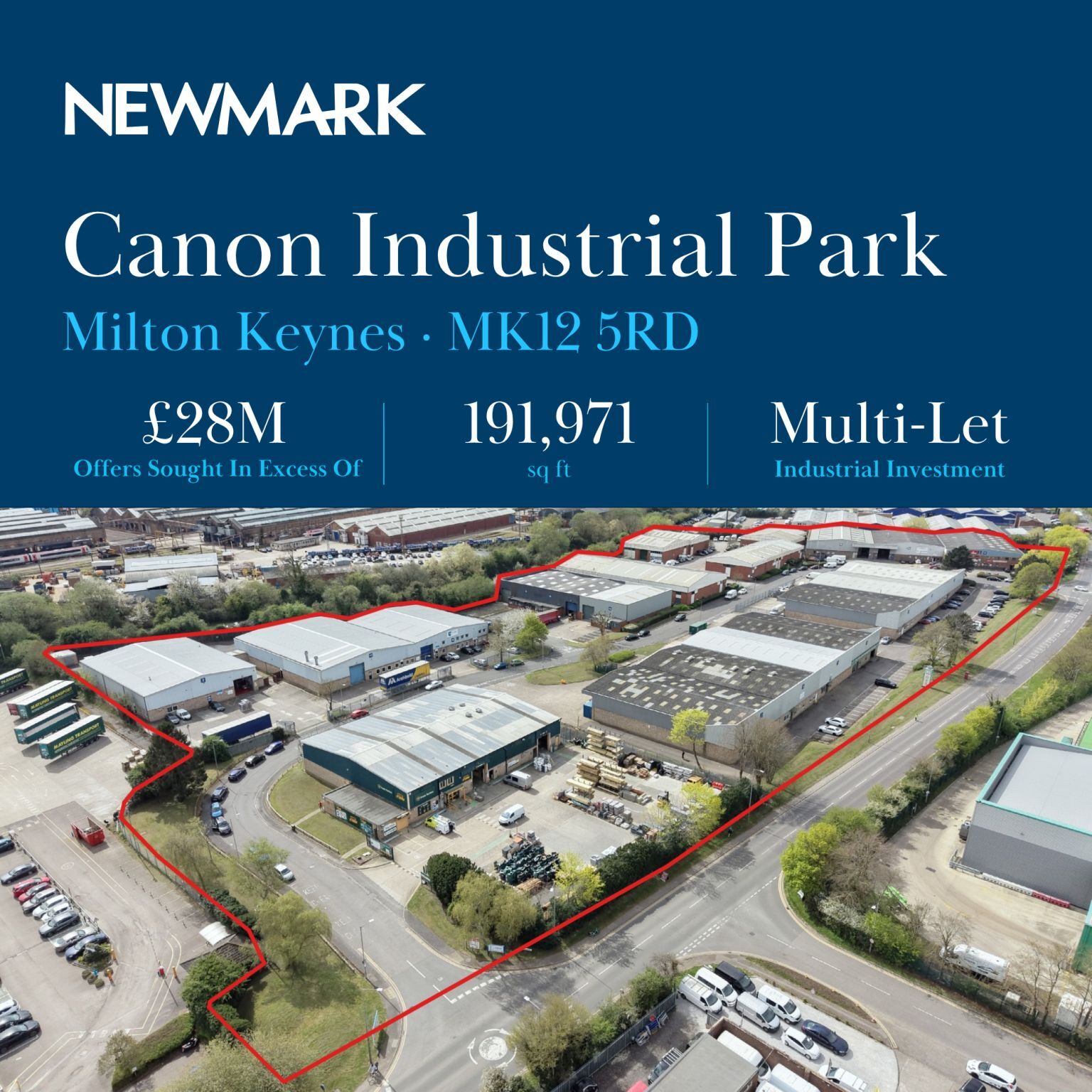 Canon Industrial Park portefeuille de 11 propriétés à vendre sur LoopNet.ca Aérien- Image 1 de 12