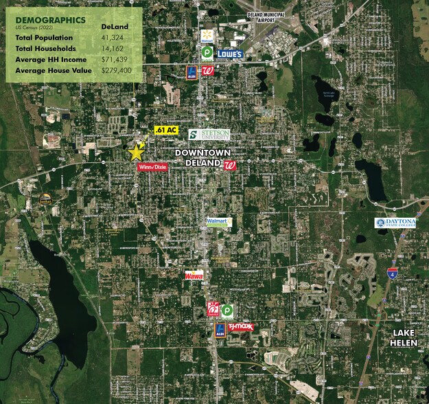 217 N Spring Garden Ave, Deland, FL à vendre - Photo du bâtiment - Image 2 de 3