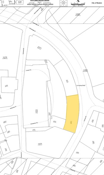 3 Center Plz, Boston, MA à louer - Plan cadastral - Image 2 de 10