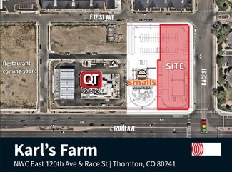 More details for NWC East 120th Ave & Race St, Northglenn, CO - Land for Lease