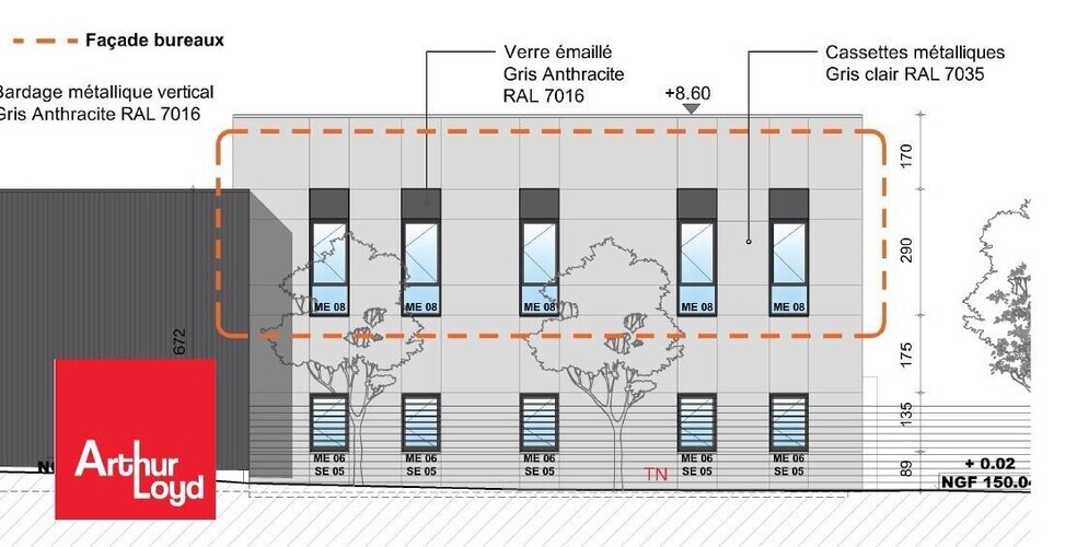Commerce de détail dans Mainvilliers à louer - Photo du bâtiment - Image 2 de 2