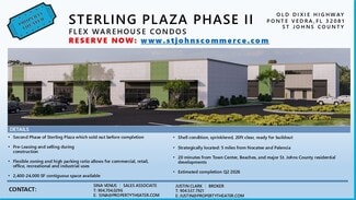 Plus de détails pour 10000 Old Dixie Hwy, Ponte Vedra Beach, FL - Flex à vendre