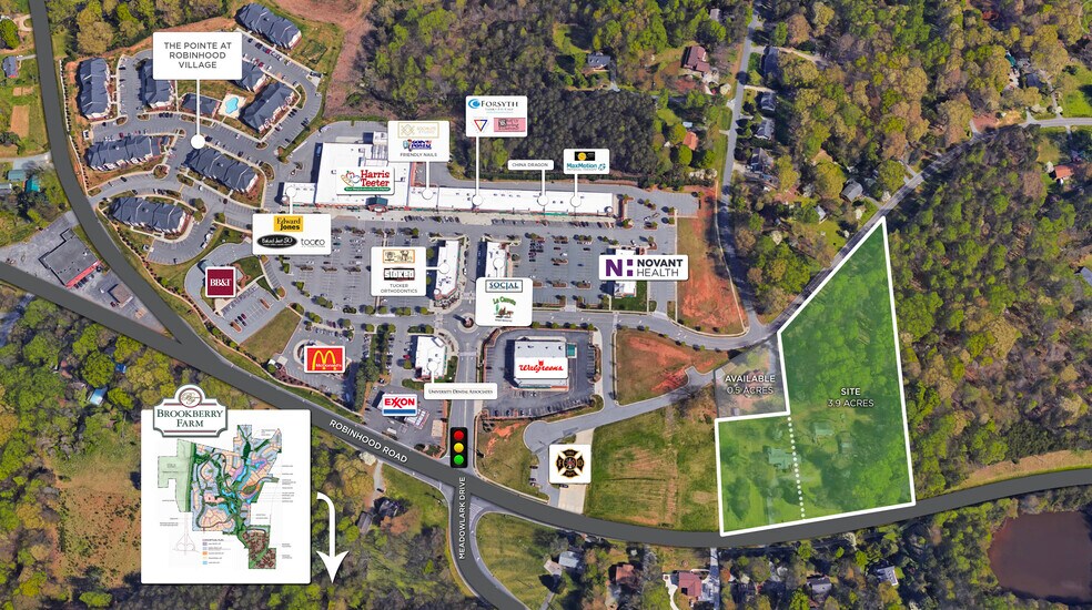 5125 Robinhood Rd, Winston-Salem, NC à vendre - Photo du bâtiment - Image 3 de 7