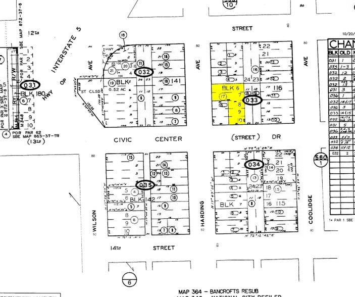333 Civic Center Dr, National City, CA for lease - Plat Map - Image 2 of 8