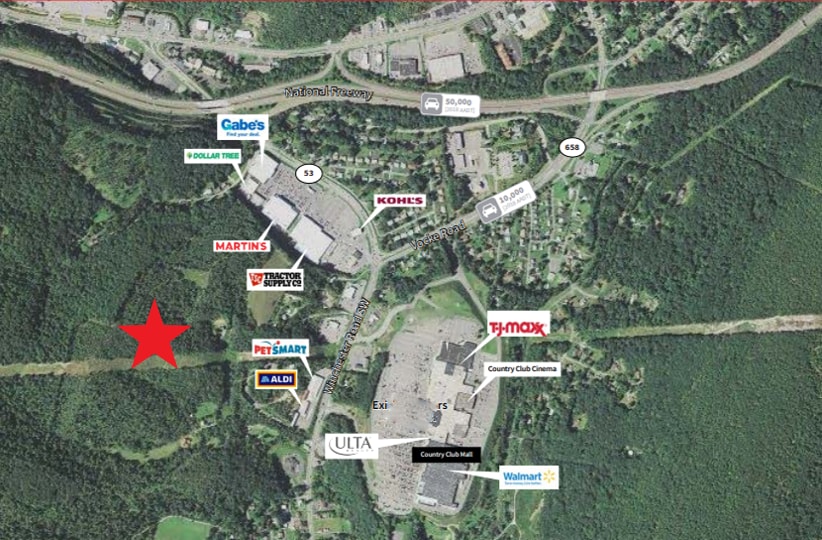 13816 Spealman Rd SW, Lavale, MD for lease - Aerial - Image 2 of 5