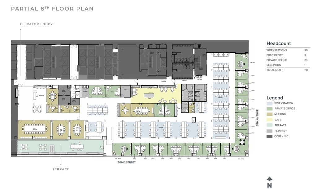 660 Fifth Ave, New York, NY à louer Plan d’étage- Image 1 de 9