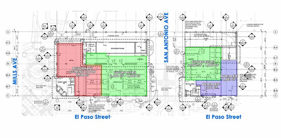 NEC of El Paso St & E San Antonio Ave, El Paso, TX à louer - Photo du bâtiment - Image 3 de 3