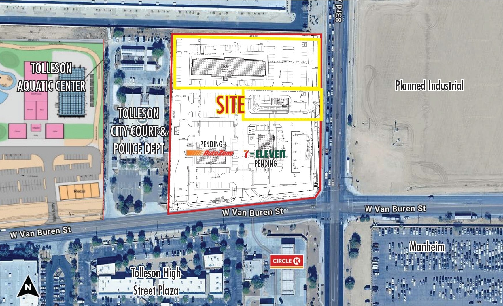 8348 W Van Buren St ave, Tolleson, AZ for lease Primary Photo- Image 1 of 3