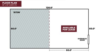 31294 115th Ave, Saint Joseph, MN for lease Floor Plan- Image 1 of 2