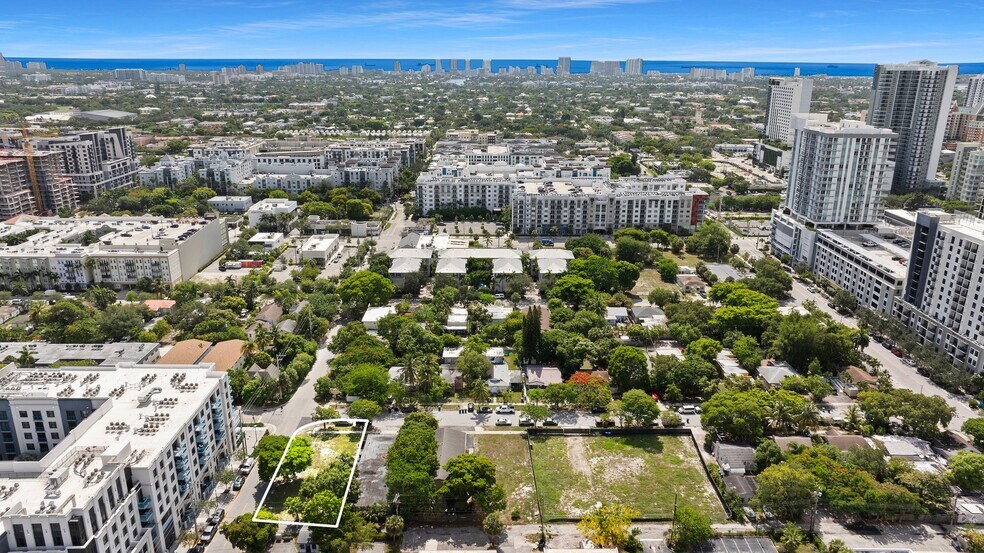 449 NE 1st Ave, Fort Lauderdale, FL à vendre - Aérien - Image 3 de 4