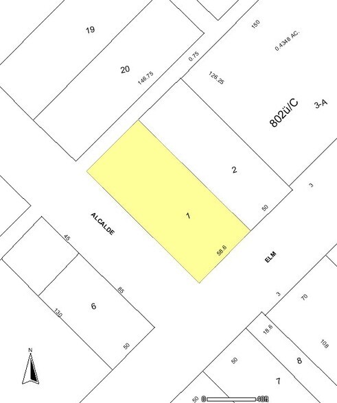4401 Elm St, Dallas, TX à vendre - Plan cadastral - Image 1 de 1
