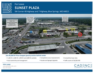 Plus de détails pour 746-802 W 40 Hwy, Blue Springs, MO - Commerce de détail à louer