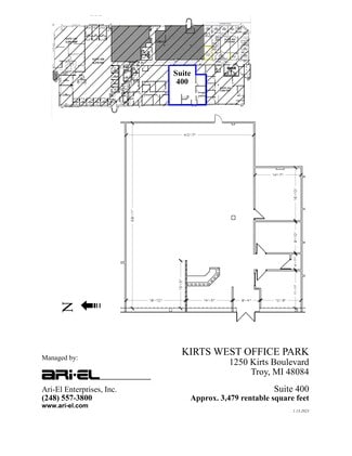 More details for 1282 Kirts Blvd, Troy, MI - Office for Lease