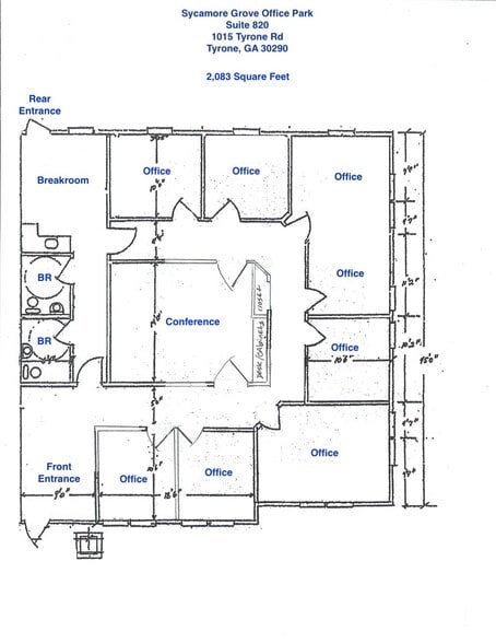 1015 Tyrone Rd, Tyrone, GA for lease - Building Photo - Image 3 of 6
