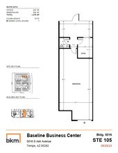 5024 S Ash Ave, Tempe, AZ for lease Floor Plan- Image 1 of 4