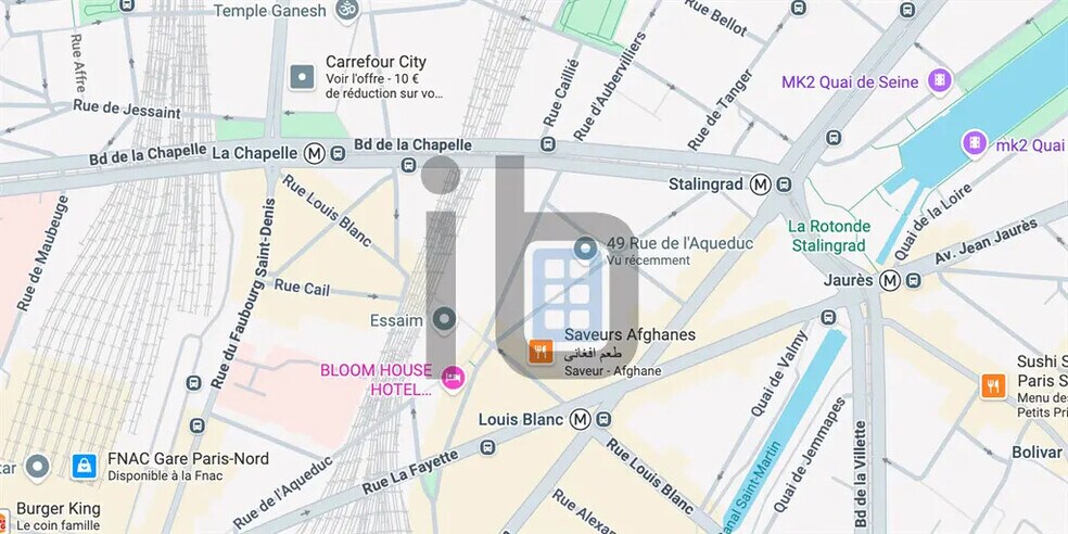 Commerce de détail dans Paris à louer - Photo du bâtiment - Image 2 de 2