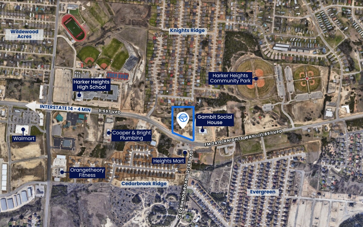 1349 E Fm 2410 Rd, Harker Heights, TX à vendre Photo du bâtiment- Image 1 de 1