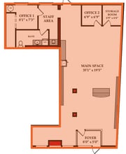 333 17th Ave SW, Calgary, AB for lease Floor Plan- Image 2 of 2