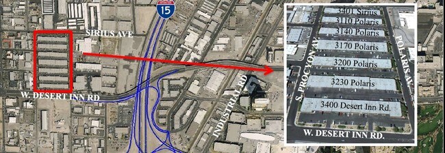 Plus de détails pour 3230 Polaris Ave, Las Vegas, NV - Local d'activités, Industriel à louer