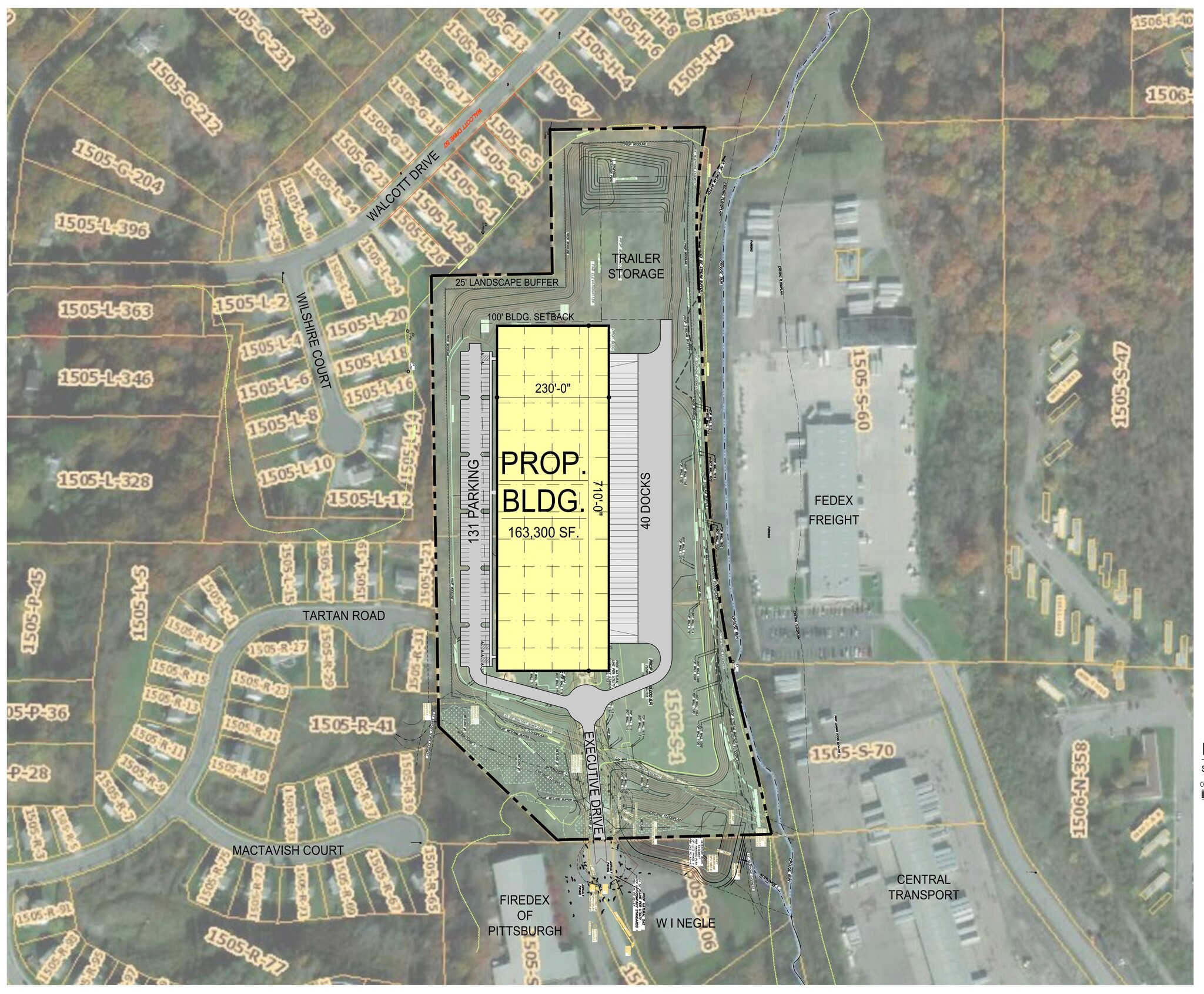 1100 Executive Dr, Gibsonia, PA for sale Site Plan- Image 1 of 1