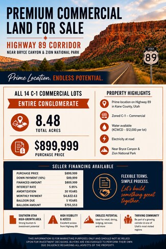 Plus de détails pour N Pecos Dr, Alton, UT - Terrain à vendre