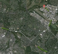 8041 Cessna Ave, Gaithersburg, MD - AERIAL  map view