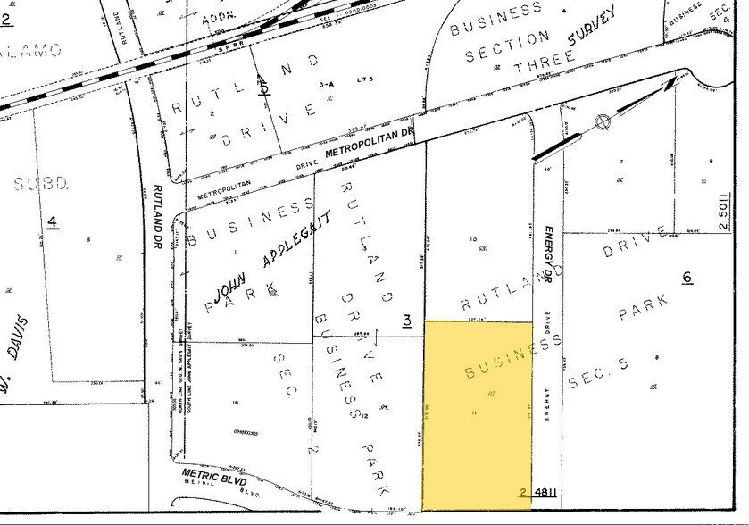 10300 Metric Blvd, Austin, TX à louer - Plan cadastral - Image 2 de 4