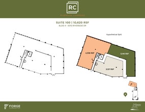 5020 Riverside, Irving, TX à louer Plan d’étage- Image 1 de 3