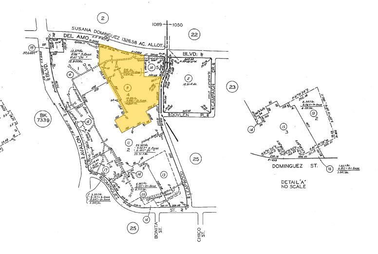 20700 Avalon Blvd, Carson, CA à louer - Plan cadastral - Image 3 de 10
